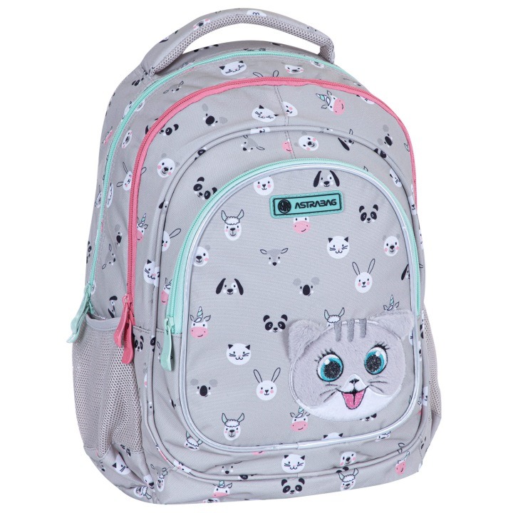 ASTRABAG Kitty The Cute školský batoh pre dievčatá 1.–3. ročník 20 l