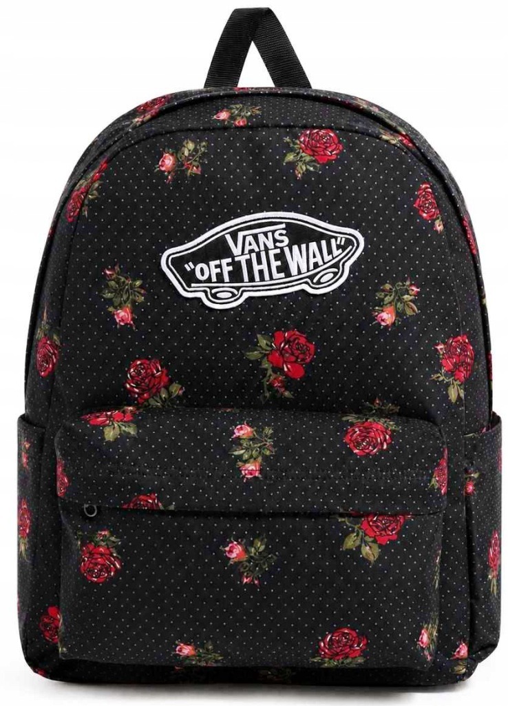 Vans Old Skool Classic Rose batoh VN000H4YBRR1 čierno-ružový – 22 l, notebook, organizér