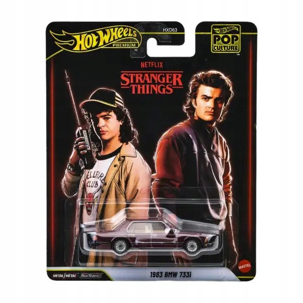 Hot Wheels Premium Pop Culture Stranger Things BMW 733i JHW81 – zberateľský model auta
