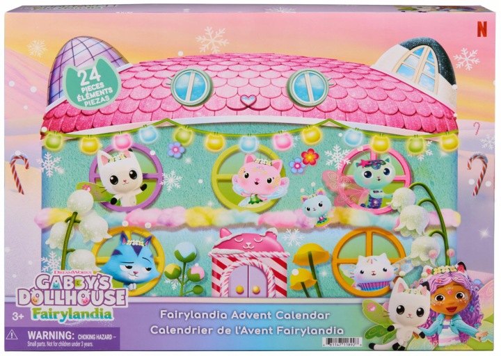 Gabby’s Dollhouse Fairylandia adventný kalendár