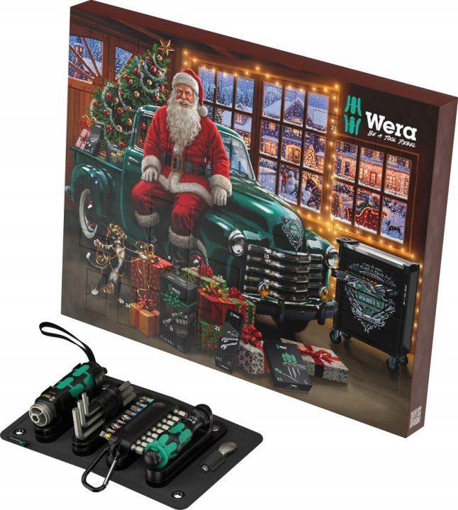Wera adventný kalendár 2026 W05136614001, 25 dielov