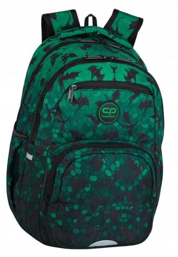 Dvojkomorový batoh Coolpack PICK s motívom drakov - ideálny do školy a na výlety