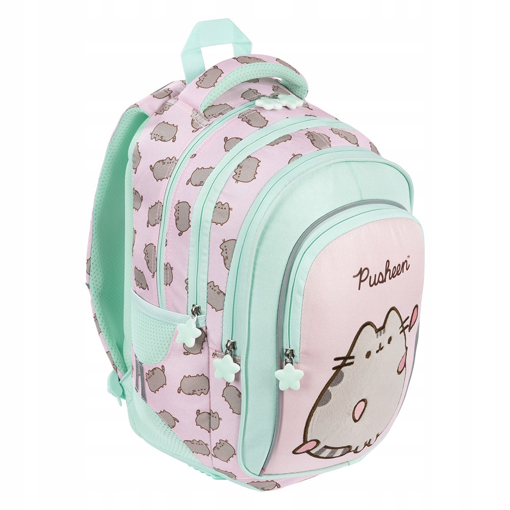 Školský batoh St.Majewski Pusheen PINK so 4 komorami