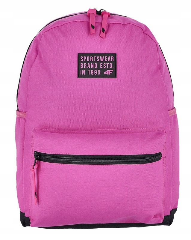 Ružový detský mestský batoh 4F s praktickým dizajnom
