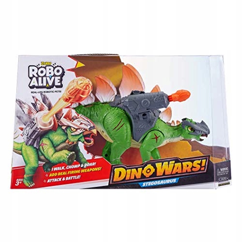 Robo Alive 7131 Dino Wars - Stegosaurus, rôzne druhy