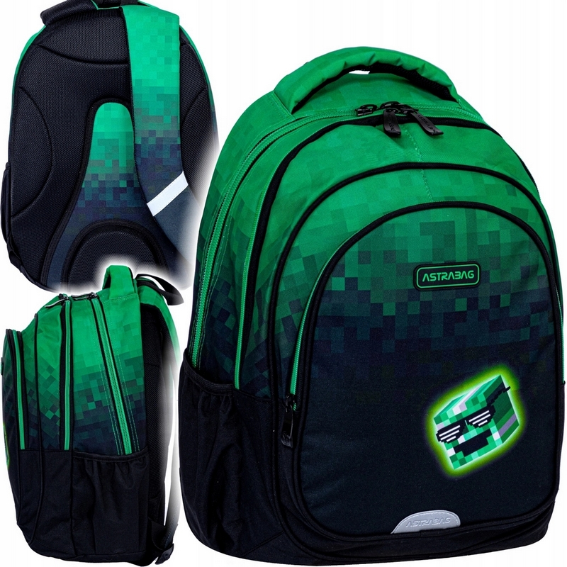 Školný Batoh Astrabag Pixel Hero pre Deti od 3. Triedy a Vyššie