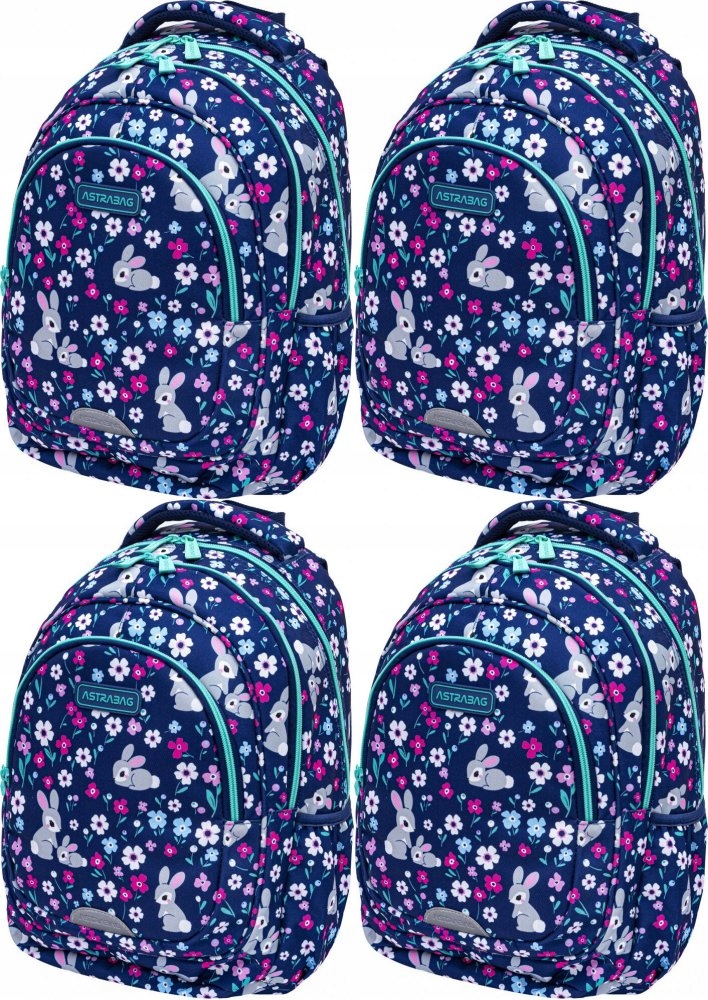 Školský batoh Astra Astrabag Baby Bunny AB330, trojkomorový, 20l