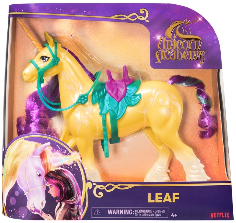 Spin Master Unicorn Academy česateľný jednorožec 28 cm list