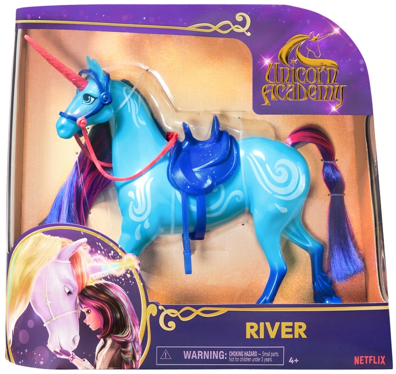 Spin Master Unicorn Academy Brushable Jednorožec 28 cm rieka