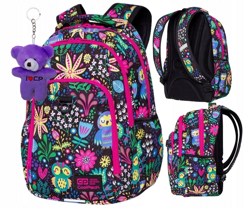 Školský batoh CoolPack Strike 27l s darčekovou medvedík príveskom ZDARMA!