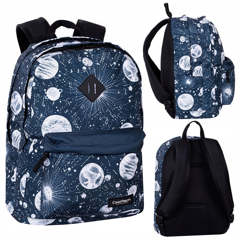 Pohodlný mestský batoh Coolpack Scout Moon s motívom mesiacov