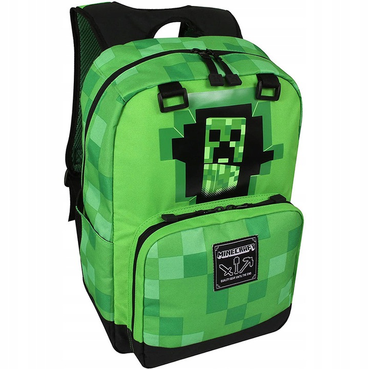 Minecraft Creeper Detský a Mládežnícky Batoh