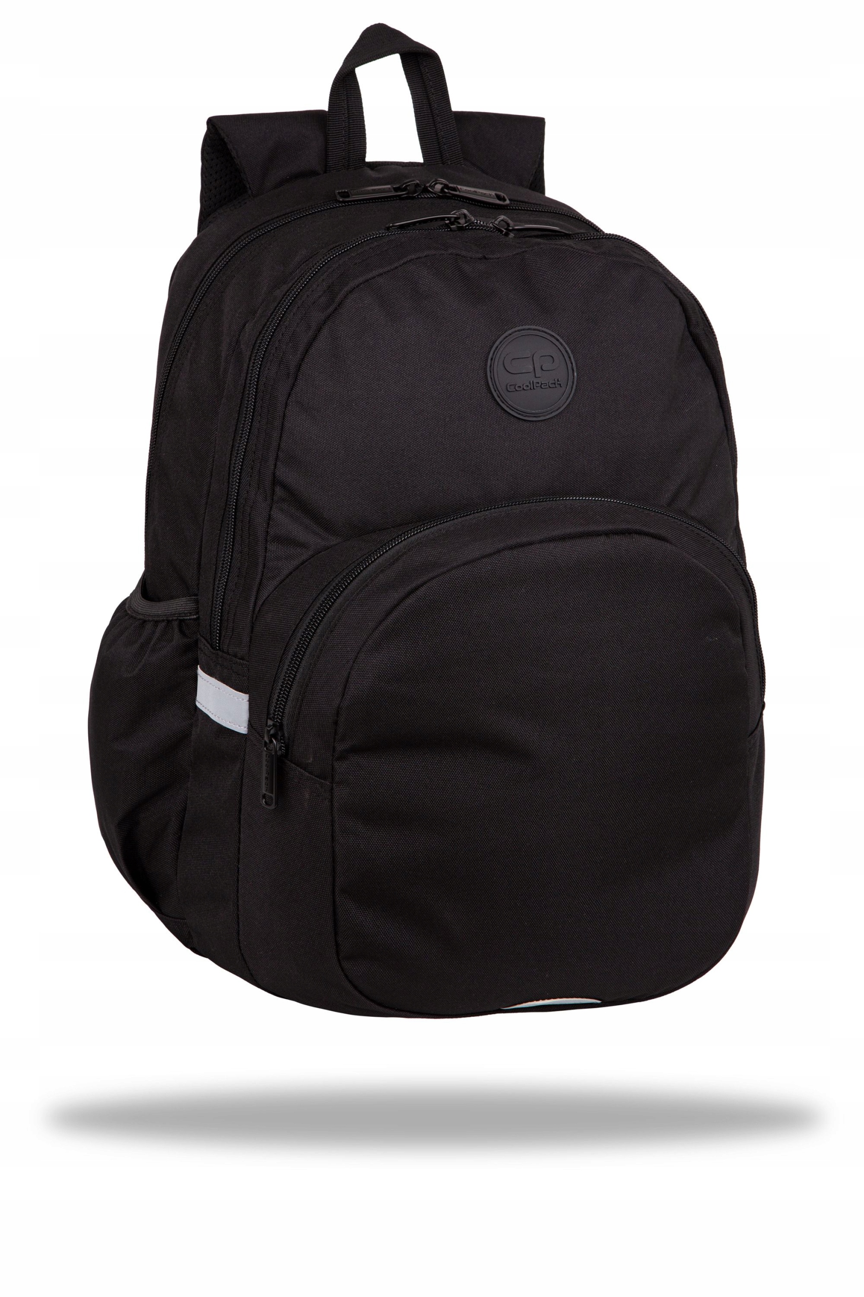 Školský batoh Coolpack Rider Black s mnohými funkčnými vreckami