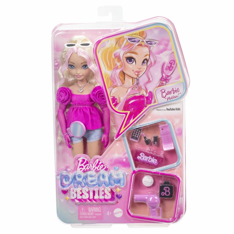 Bábika Barbie Dream Besties a sortiment doplnkov