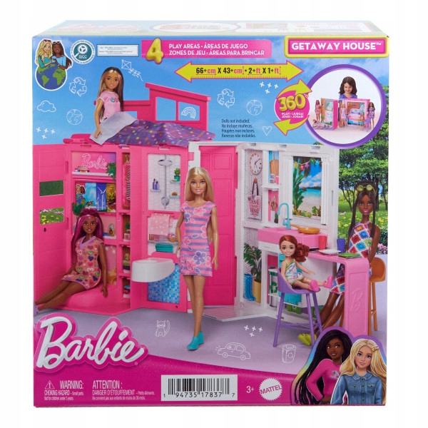 Barbie Fashionistas Útulný domček HRJ76