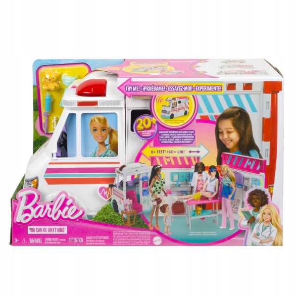 Mattel HKT79 Barbie Môžeš byť čímkoľvek Mobilná sanitka
