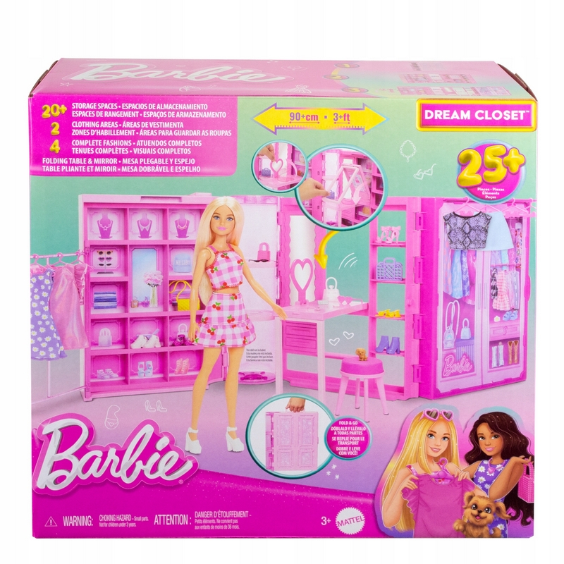 Barbie Šatník snov 3.0 Sada HXD59