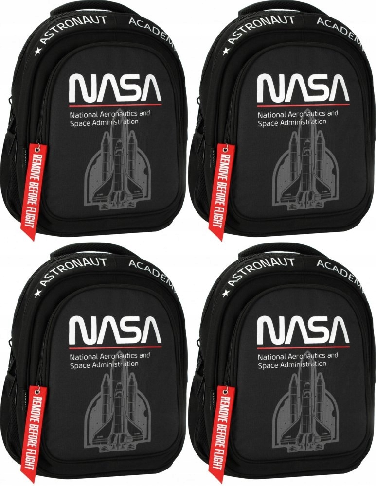 Školský batoh Starpak NASA, jednokomorový, 26l, čierny
