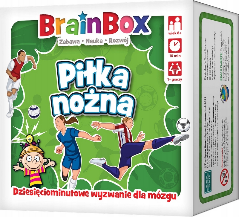Spoločenská hra BrainBox - Futbalový rebel