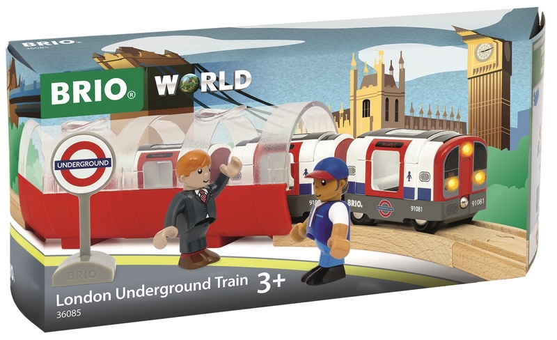 Brio 36085 World Trains Edition: Londýnske metro na batérie