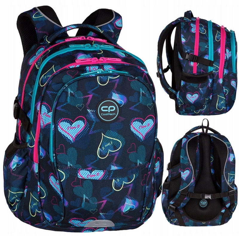 Školský batoh CoolPack Factor pre dievčatá - Deep Love