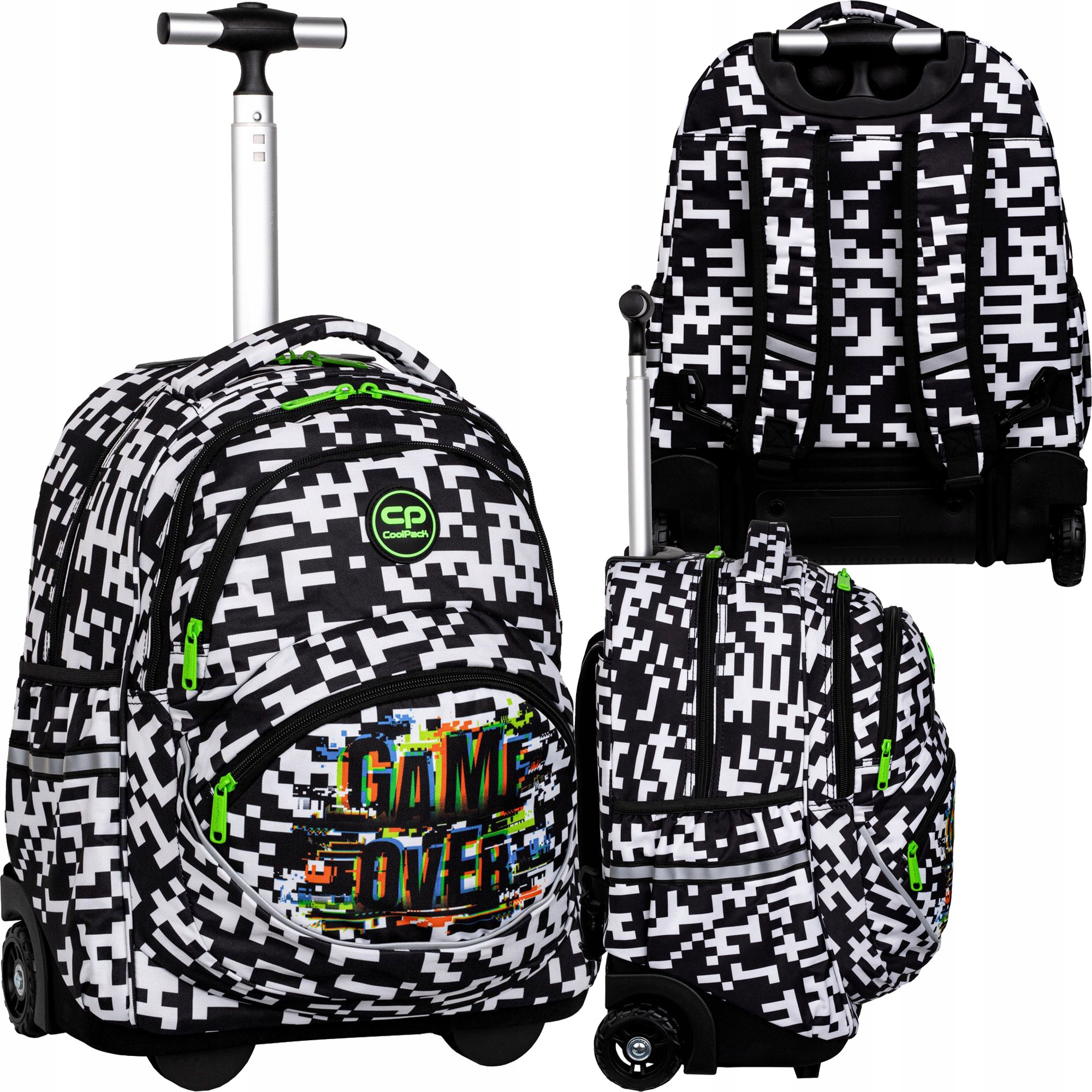 Mladistvý školský batoh na kolieskach CoolPack Starr – odolnosť a štýl