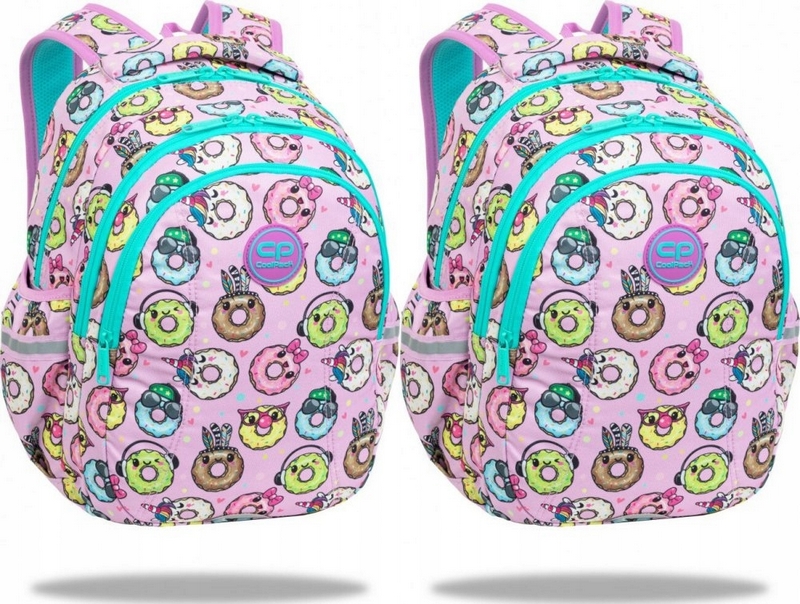 Školský batoh CoolPack Joy S pre dievčatá - veselý dizajn s donutmi
