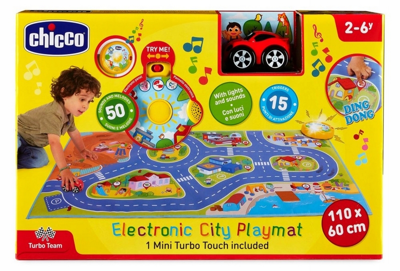 Chicco Elektronická podložka City + Car Turbo Touch 97000