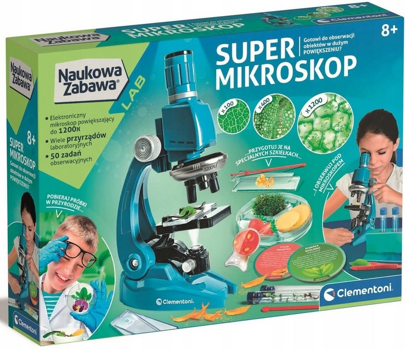 Clementoni Detský vedecký mikroskop