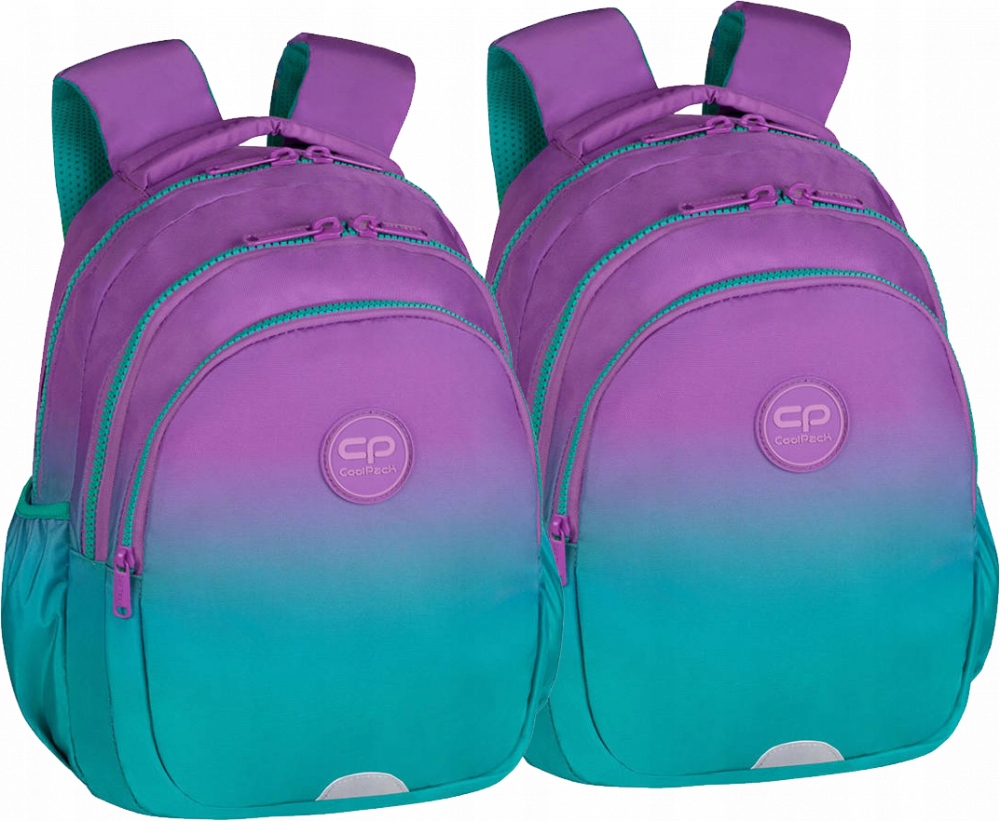 Mládežnícky školský batoh CoolPack Jerry x2 s postrannými vreckami