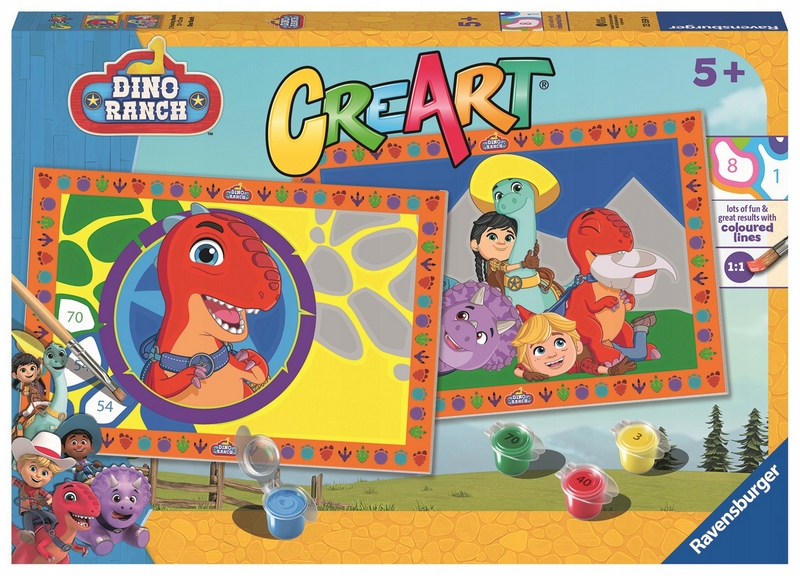 CreArt pre deti Junior Dino Ranch