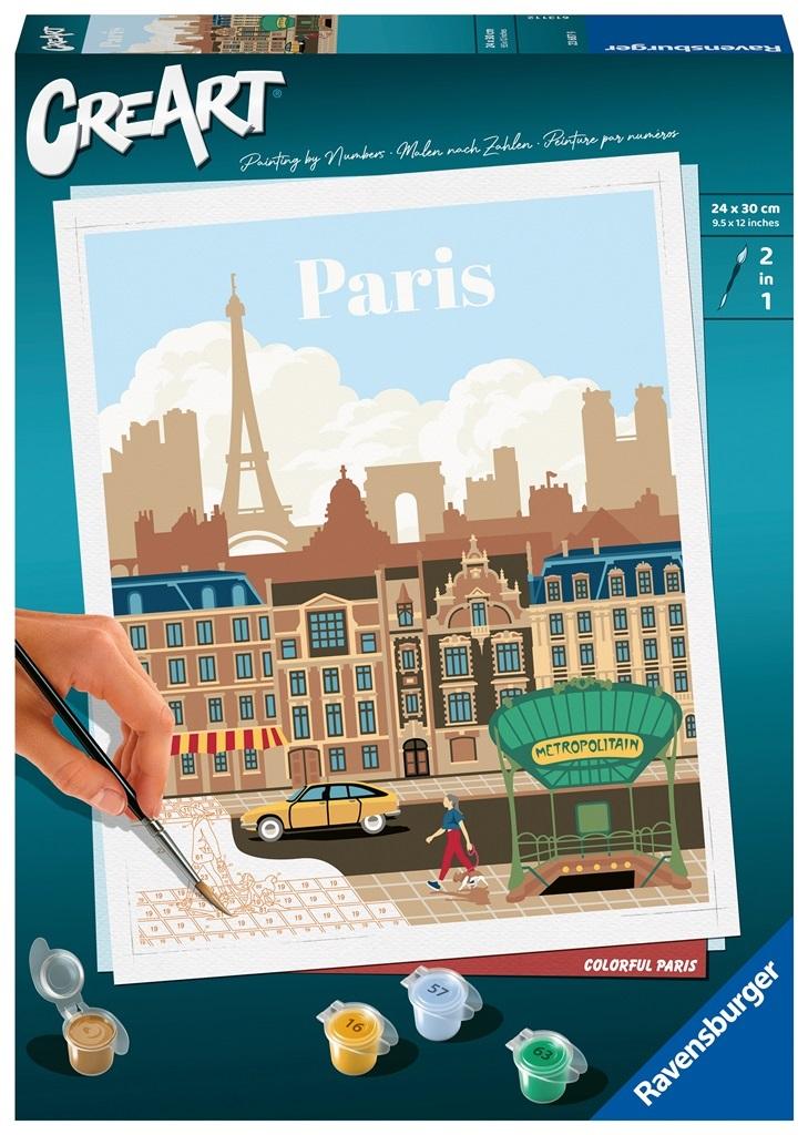 CreArt (Séria C): Parížske maľovanie podľa čísel