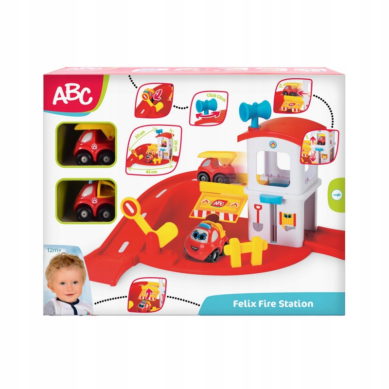 Dickie Toys Felixova hasičská stanica s 2 vozidlami