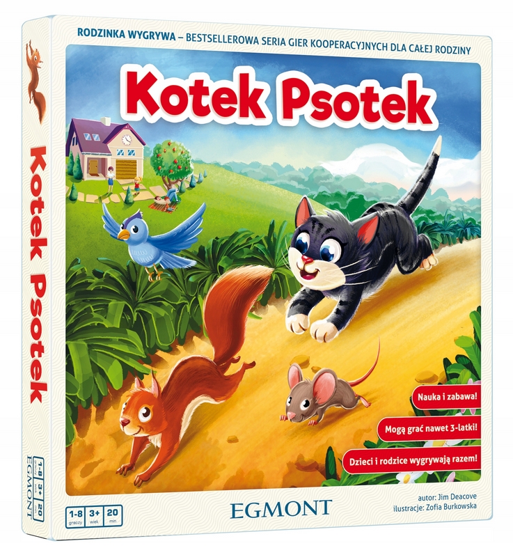 Spoločenská hra - Mačiatko Psotek Egmont
