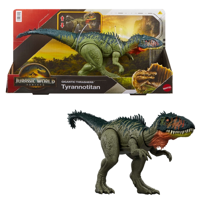 Mattel Jurský svet Figúrka Gigantic Thrashers Tyrannotian