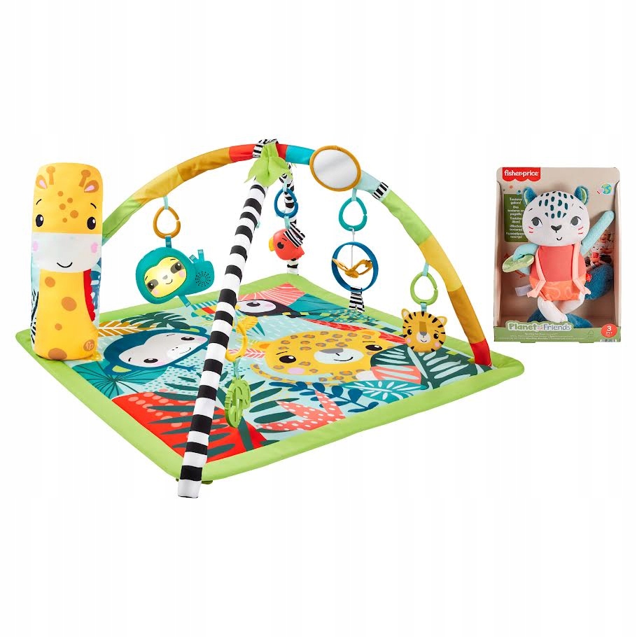 Fisher-Price 3 v 1 Tropický les Herná podložka HJW08