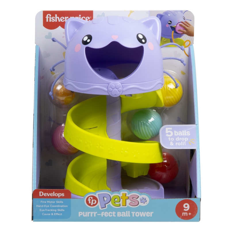 Fisher-Price Pets Cat Tower detské hracie centrum 9m+ HTW92
