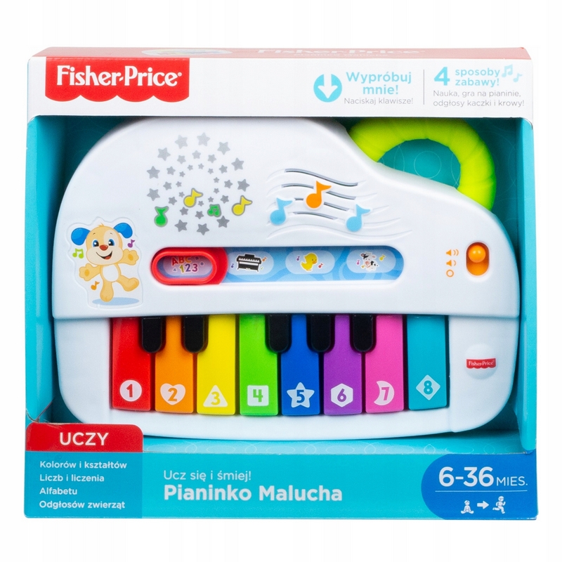 Fisher-Price GFK02 klavír 6 m + 25 x 5 x 28,5 cm