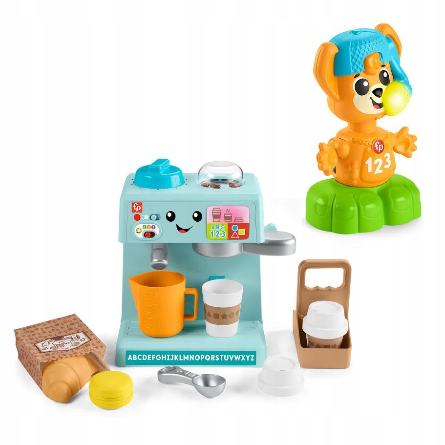 Interaktívna hračka Fisher-Price Edukatívna kávovar 18m+ HYT01