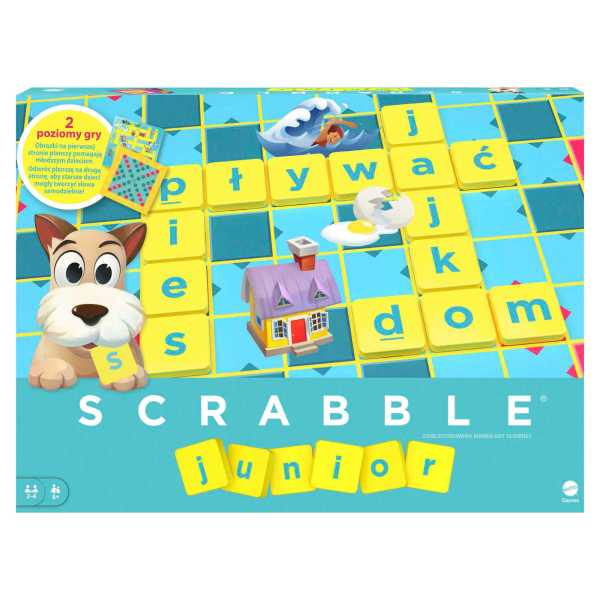 Scrabble Junior spoločenská hra od Mattela