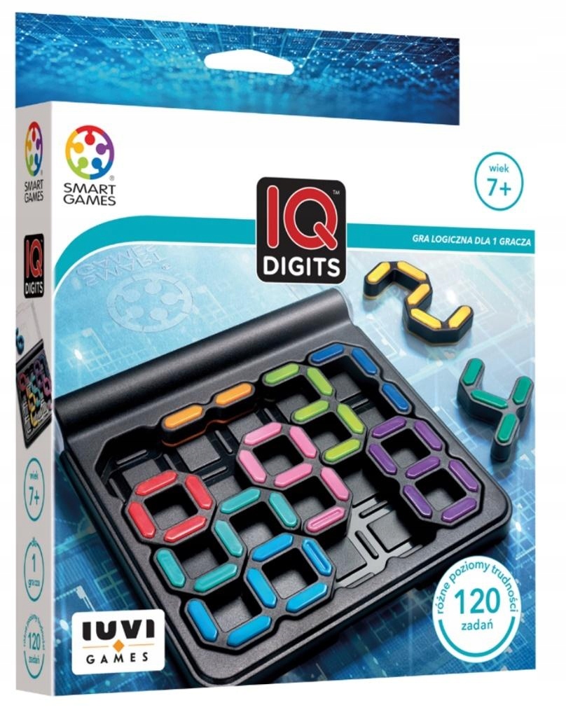Spoločenská hra Smart Games IQ Digits od IUVI Games
