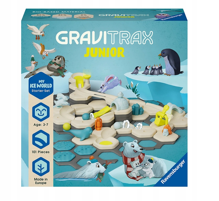 NOVÁ štartovacia sada GraviTrax Junior Ravensburger MÔJ ĽADOVÝ SVET