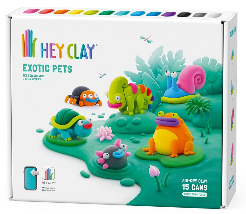 Hej Clay exotické zvieratá