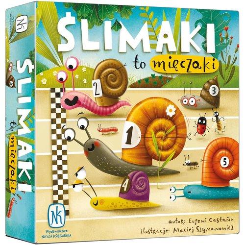 Spoločenská hra Slimáky sú mäkkýše Kukuryku