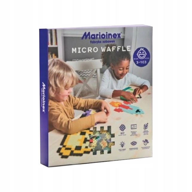 Marioinex Mikro vafle 439000 517-dielne stavebnice