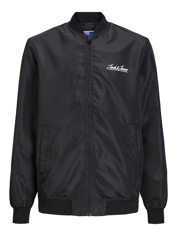 Bunda Jack & Jones JJOLIVER BOMBER JNR, rok 176, čierna