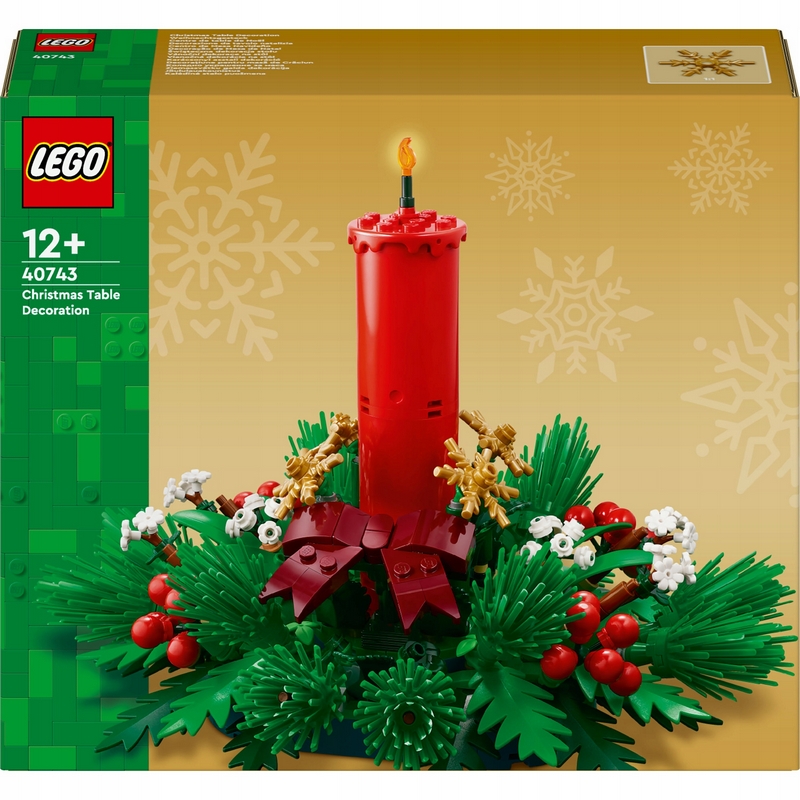 LEGO 40743 Vianočná dekorácia na stôl
