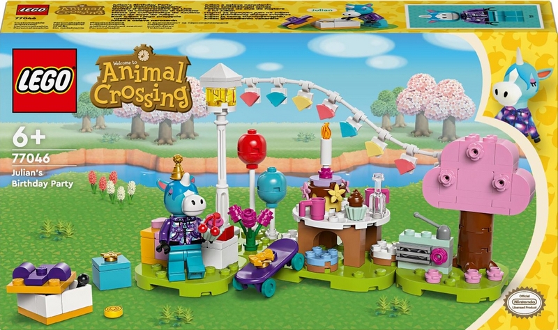 LEGO hra 77046 LEGO Animal Crossing Julianova narodeninová oslava