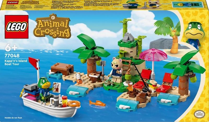 LEGO hra 77048 LEGO Animal Crossing Plavba po ostrove Kappan