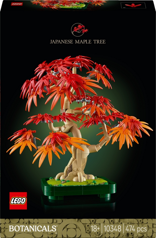 LEGO Botanicals 10348 Bonsaj – Japonský červený javor